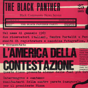 L'America della contestazione: Registrazioni dal vivo effettuate a New York e a Washington nel gennaio 1969