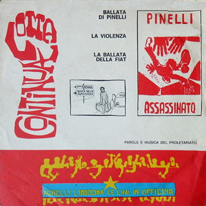 La guardia rossa: canzoni del proletariato italiano, ed. Movimento Studentesco, 1969