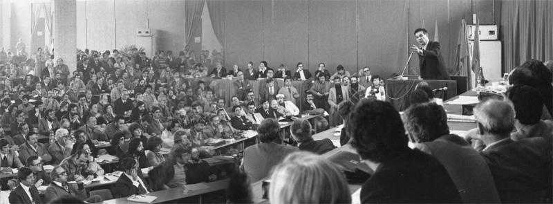 1980: Luciano Lama al Congresso fondativo della Funzione Pubblica CGIL