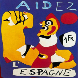 Joan Mirò, Aidez l'Espagne, 1937