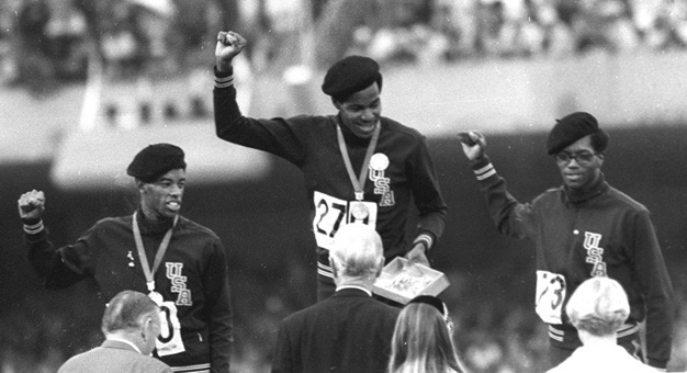 4x100 staffetta maschile: James, Evans e Freeman