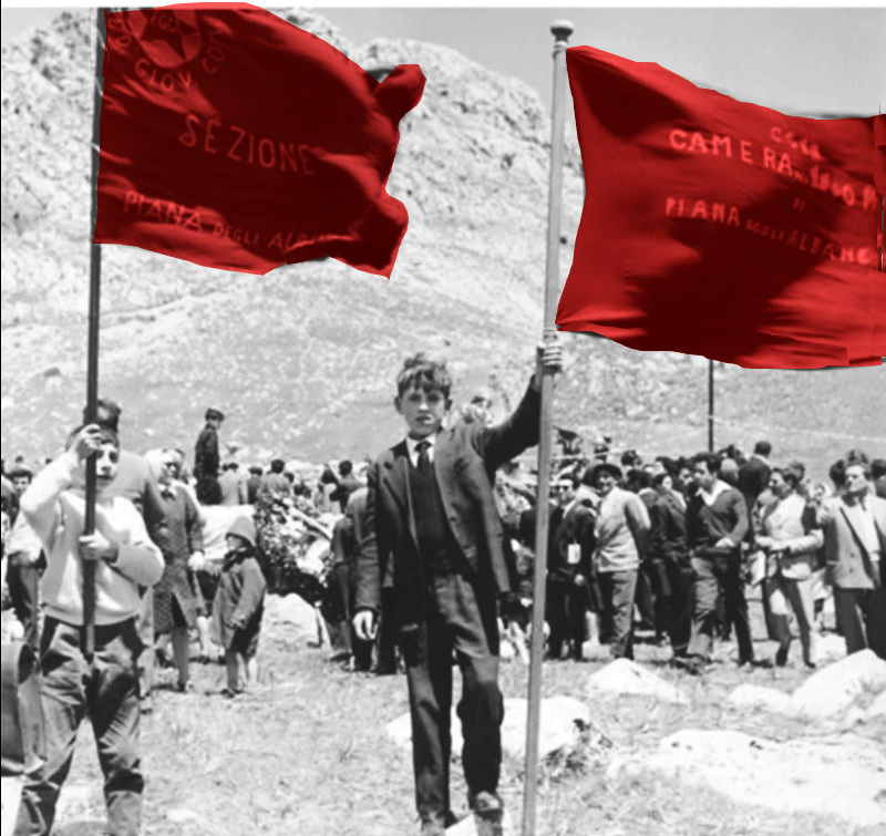 Portella della Ginestra: dal film Salvatore Giuliano, Francesco Rosi, 1962