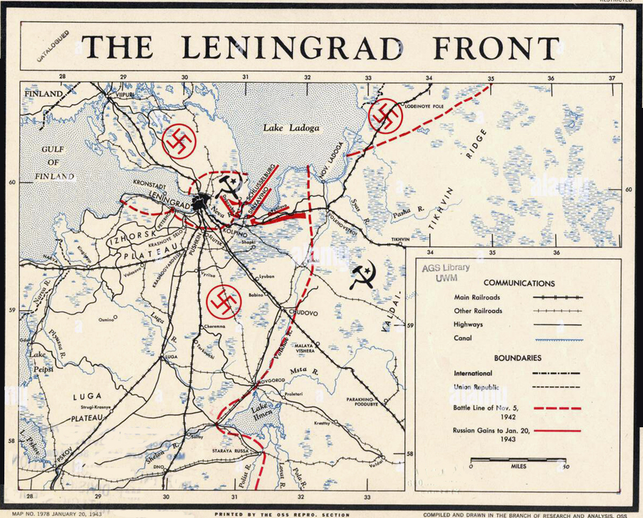 l'assedio di Leningrado